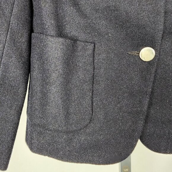 Vintage Chotirmall's Boys Navy Wool Blazer Size Boys 8-10 - Picture 3 of 14
